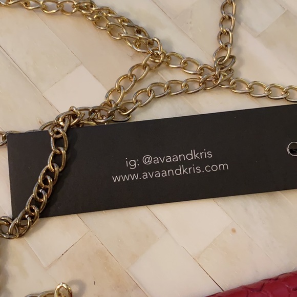 Ava/Kris small purse / wallet on chain - Picture 10 of 11
